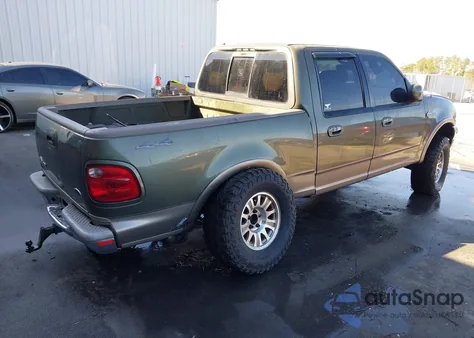 2002 Ford F-150 Lariat/Xlt from USA, damaged, VIN 1FTRW08L42KE05595